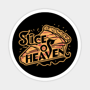 "Slice of Heaven", Retro Design Magnet